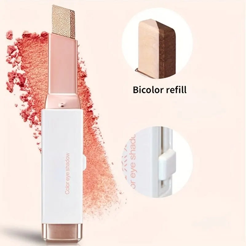 Velvet Gradual Change Two-Color Eye Shadow Stick