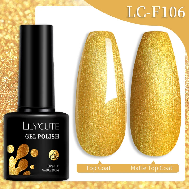 LILYCUTE Color Changing Thermal Gel Nail Polish
