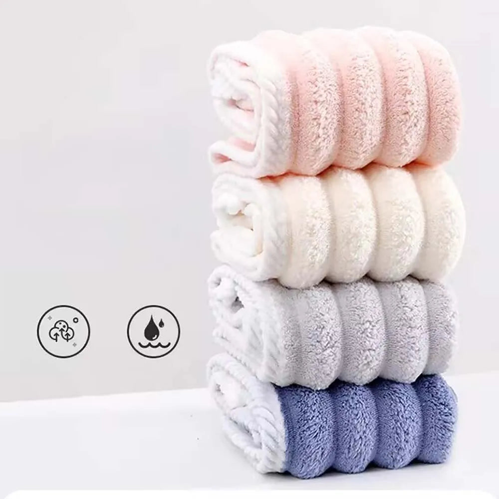 Thickened Super Absorbent Dry Hair Cap – Quick Drying Headscarf Towel for Women