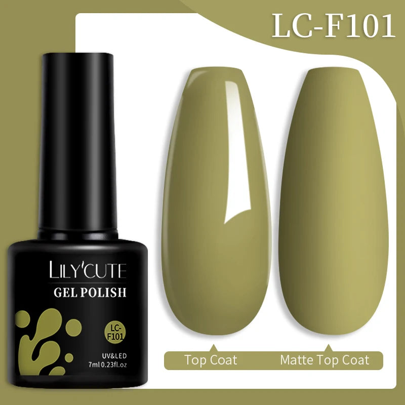 LILYCUTE Color Changing Thermal Gel Nail Polish