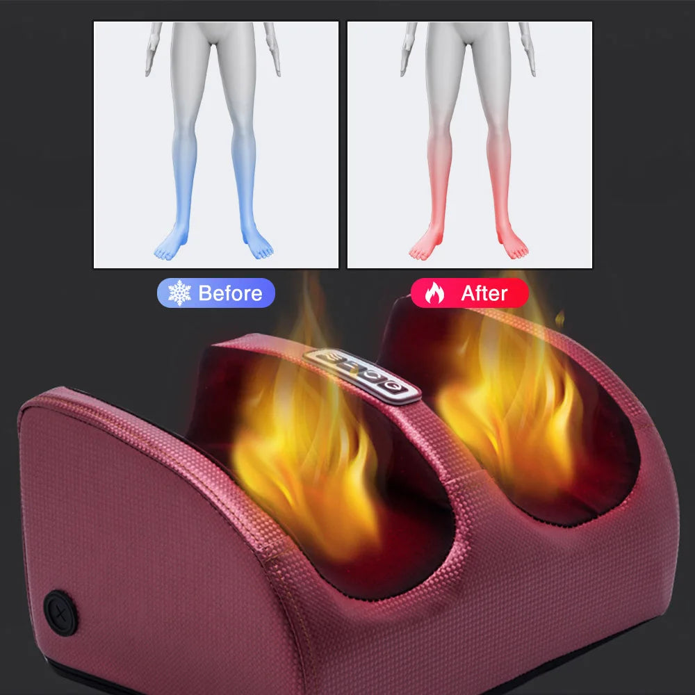 Electric Heating Foot Massager SPA & Therapy