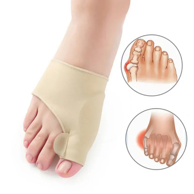 Orthopedic Toe Corrector & Bunion Straightener – Soft Alignment Socks for Foot Care & Pain Relief (1 par)