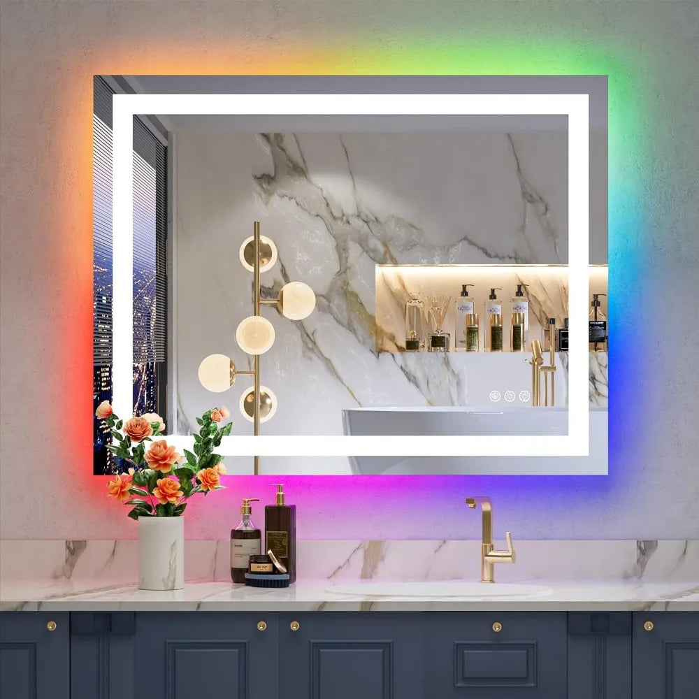 60" x 36" LED Bathroom Mirror