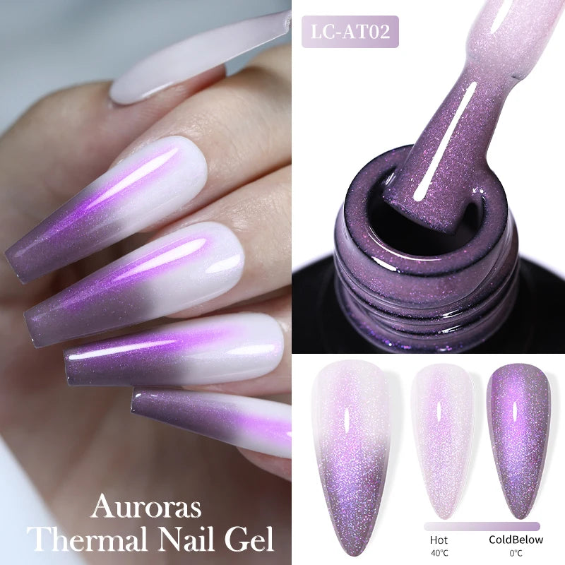 LILYCUTE Color Changing Thermal Gel Nail Polish