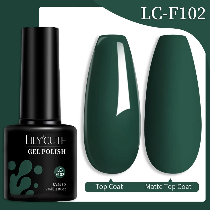 LILYCUTE Color Changing Thermal Gel Nail Polish