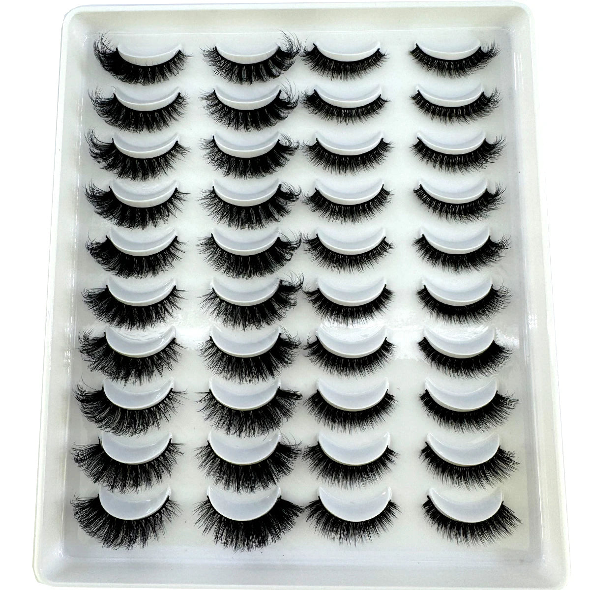 20 Pairs 3D Mink False Eyelashes