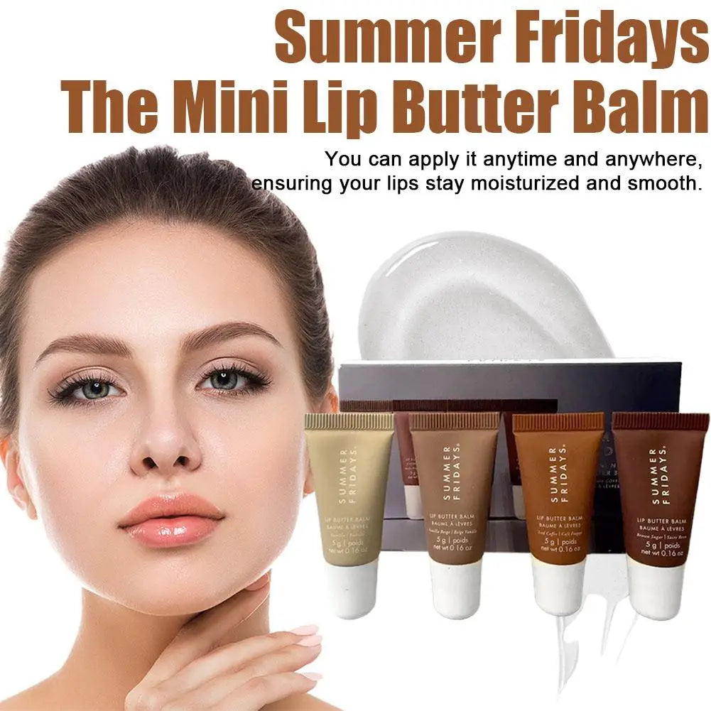 Summer Fridays Vanilla Beige Lip Balm Mini Set