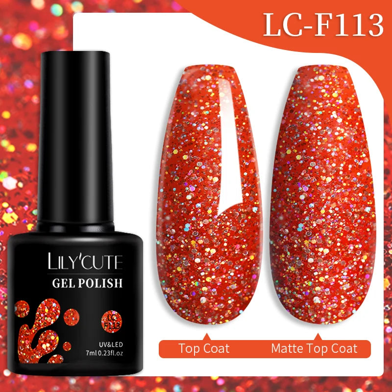 LILYCUTE Color Changing Thermal Gel Nail Polish