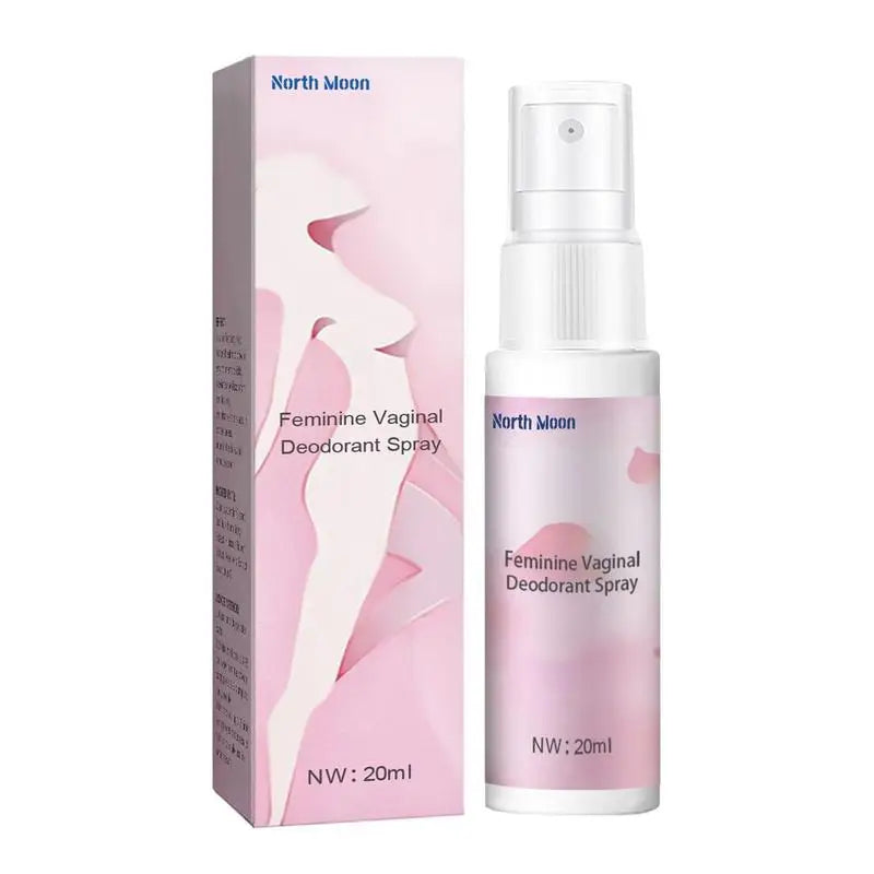Natural Plant-Based Feminine Care Spray – Moisturizing & Odor-Reducing Intimate Deodorant for Vaginal Hygiene