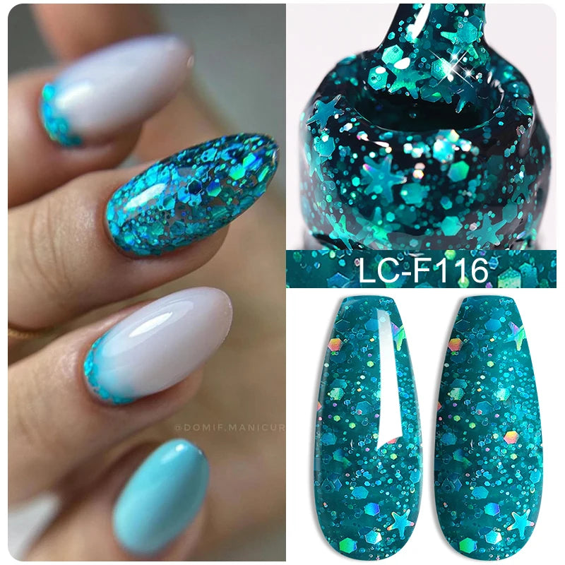 LILYCUTE Color Changing Thermal Gel Nail Polish