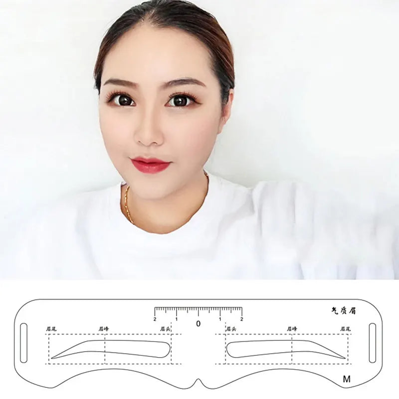 Reusable Eyebrow Stencil Set