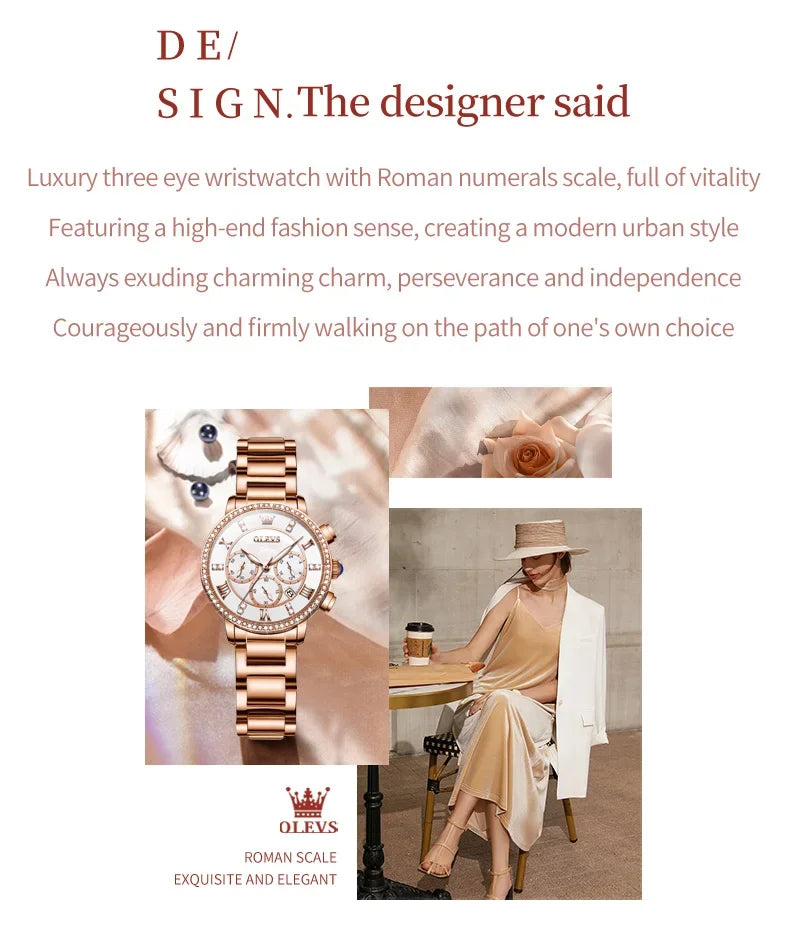 OLEVS Women's Fashion Quartz Watch