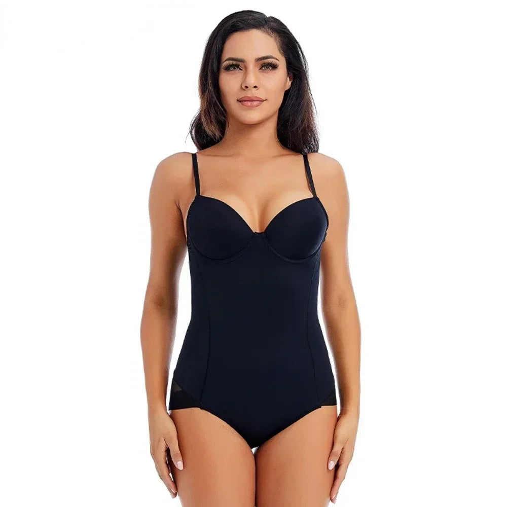 Fashion Body Shaper Corset – Slimming One-Piece Shapewear Bodysuit for Women