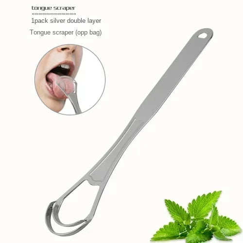 Stainless Steel Tongue Scraper