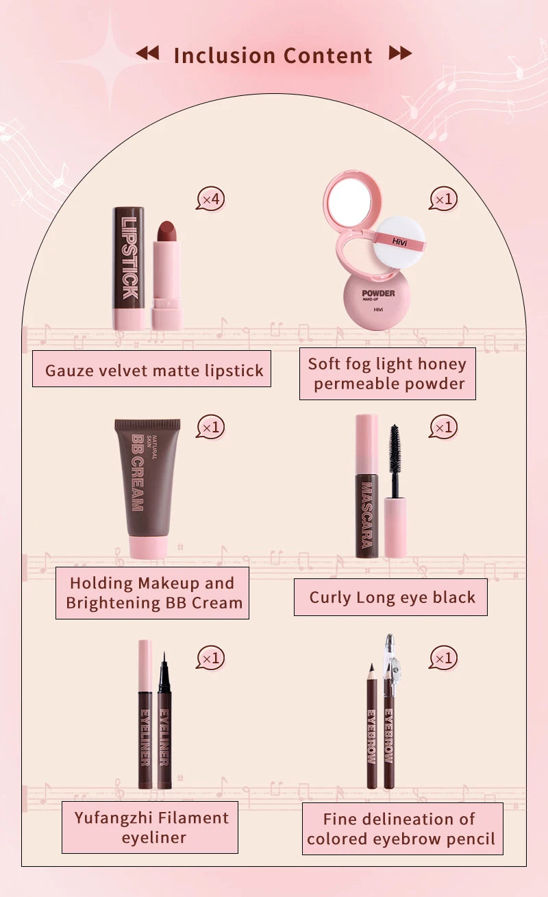 9-Piece Gift Box Makeup Set