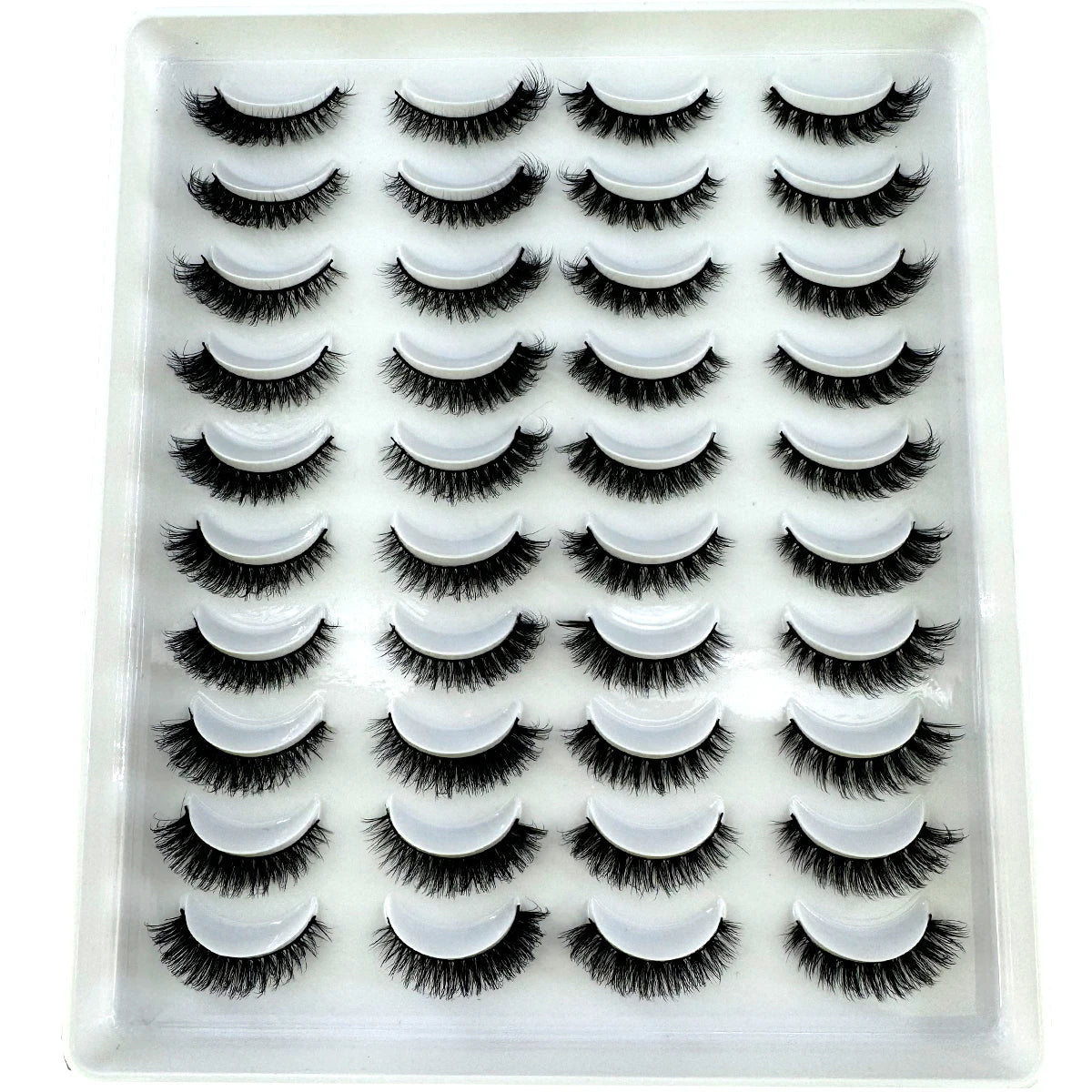 20 Pairs 3D Mink False Eyelashes