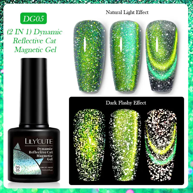 LILYCUTE Color Changing Thermal Gel Nail Polish