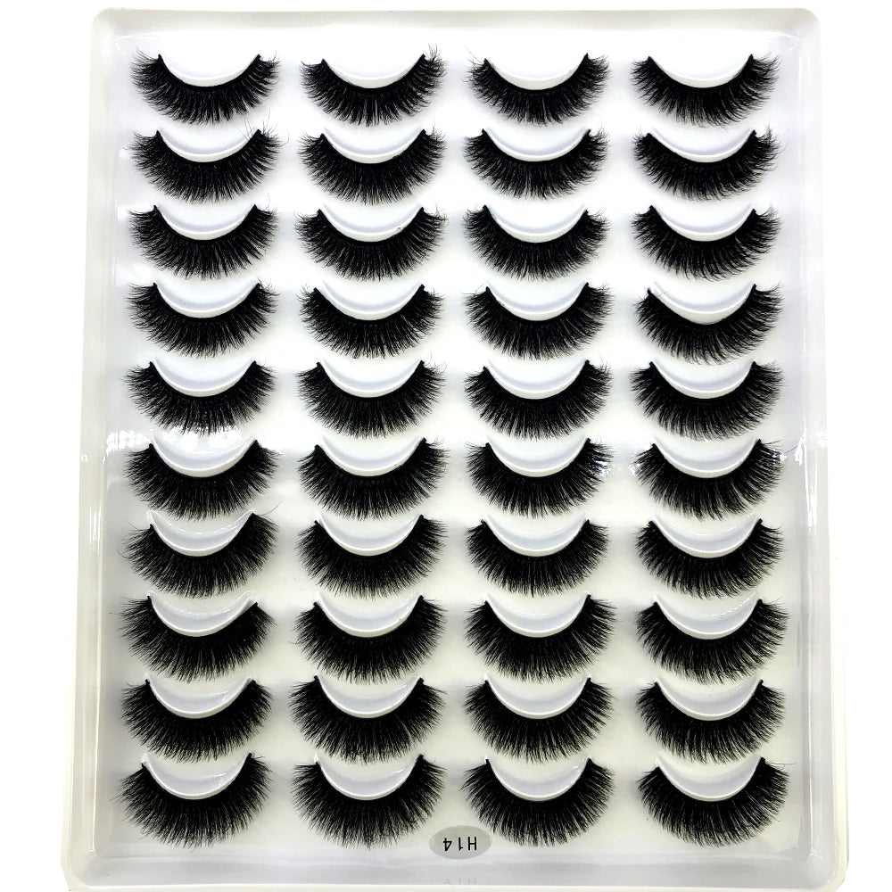 20 Pairs 3D Mink False Eyelashes