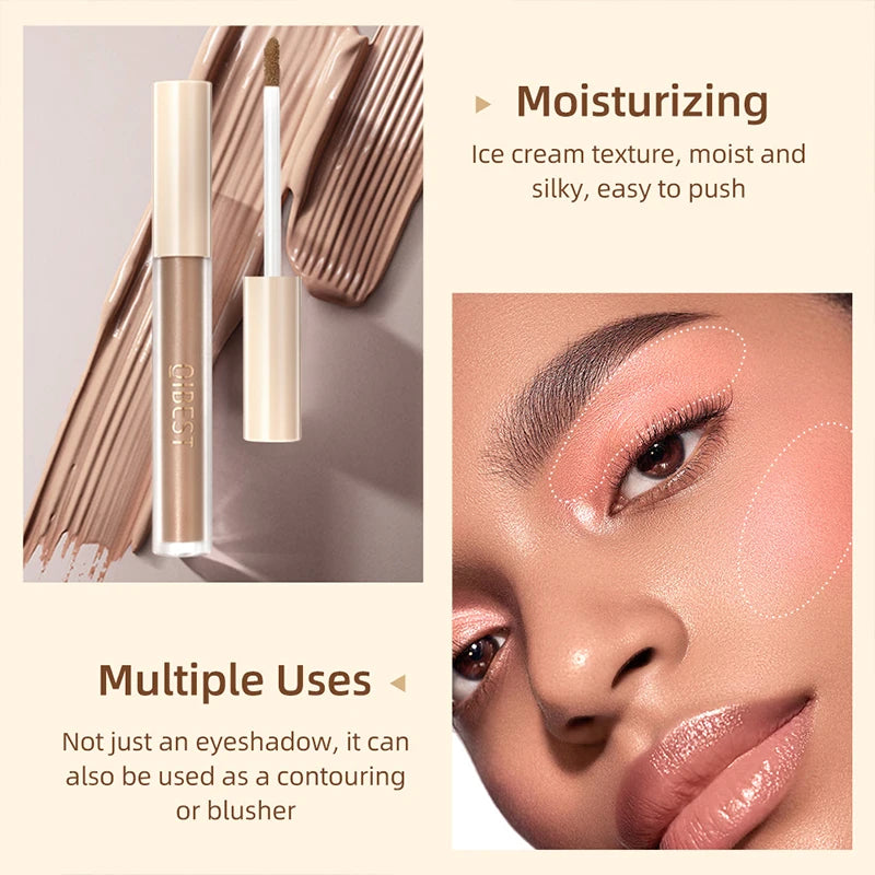 8-Color Waterproof Liquid Eyeshadow Set