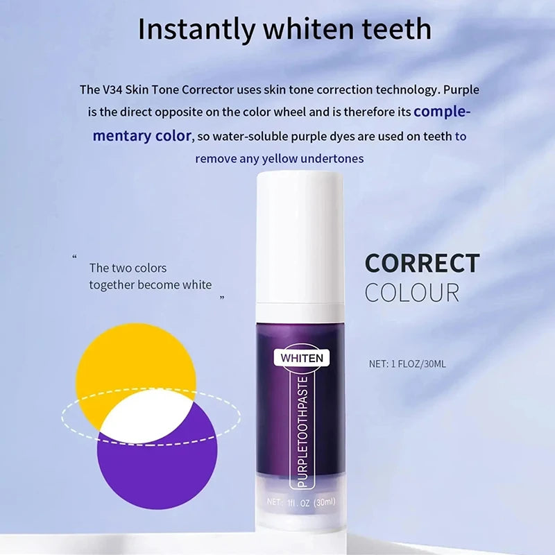V34 5D Teeth Whitening Toothpaste