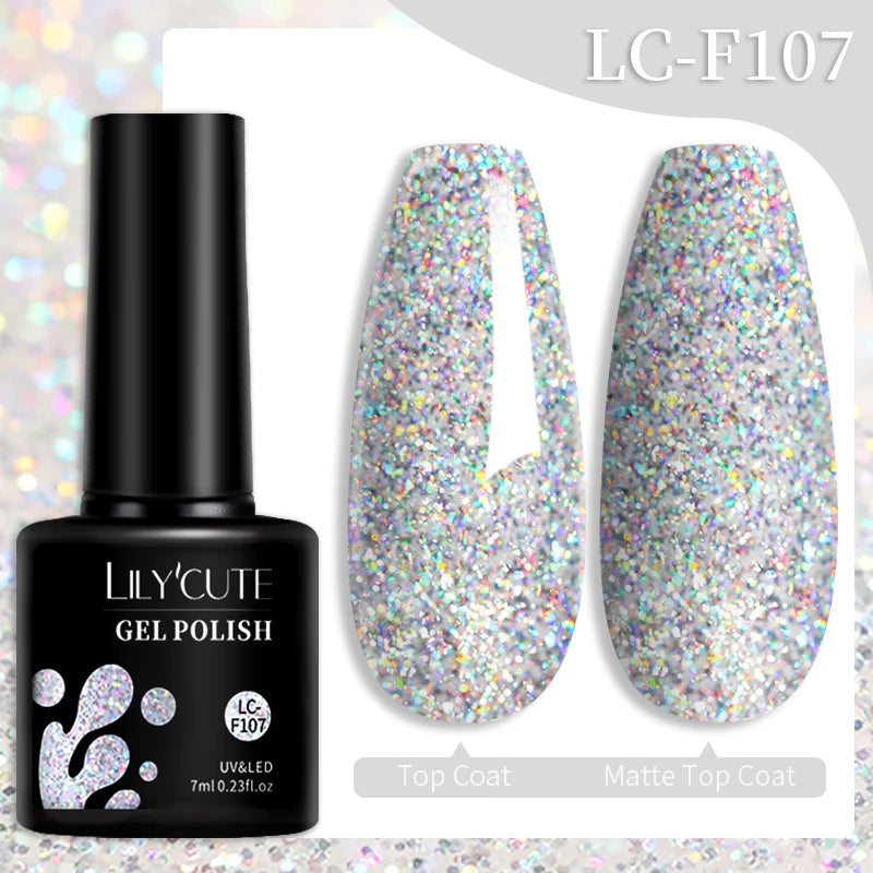 LILYCUTE Color Changing Thermal Gel Nail Polish