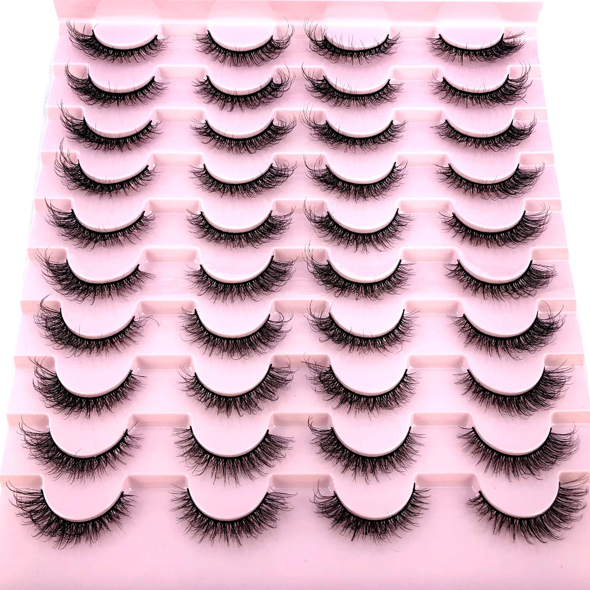 20 Pairs 3D Mink False Eyelashes