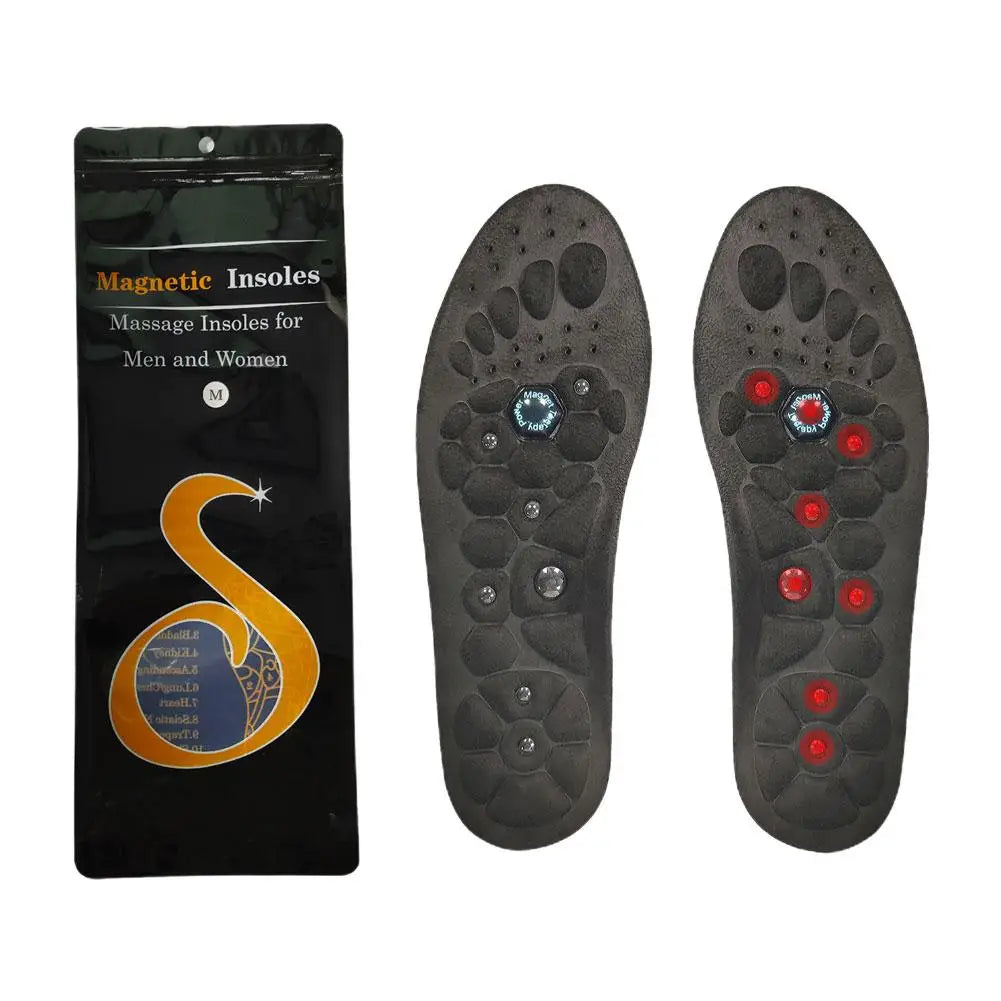 Magnetic Therapy Massage Insoles for All-Day Comfort, Fatigue Relief, Heat Dissipation, and Improved Blood Circulation