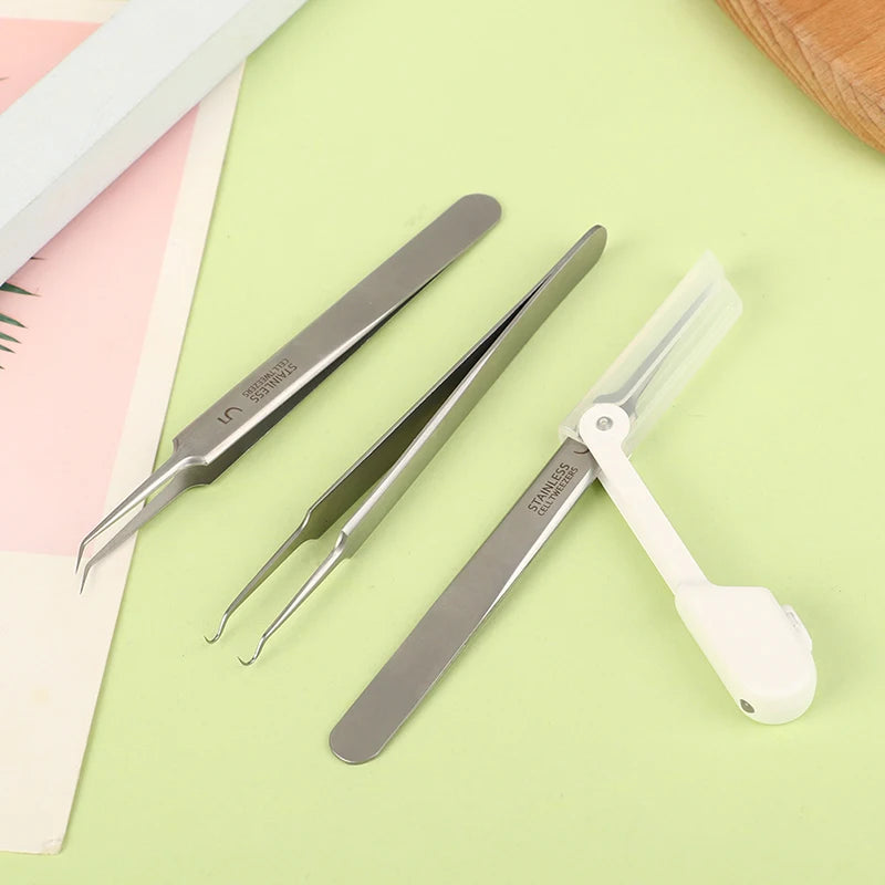 LED Acne Needle Tweezers