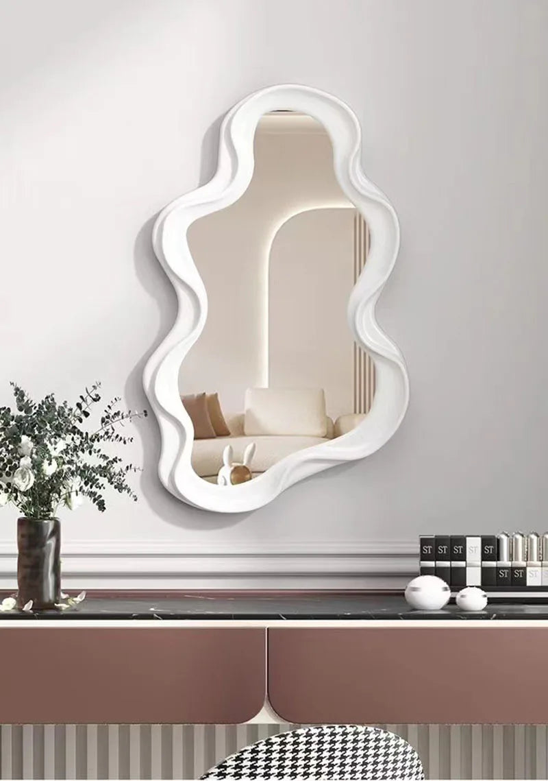 Cloud-Shaped Vanity Mirror