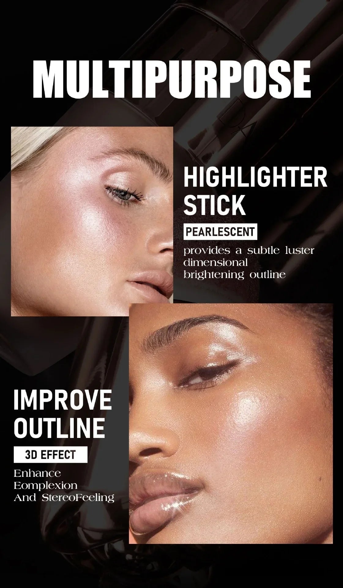 8 Colors Face Foundation Concealer Stick