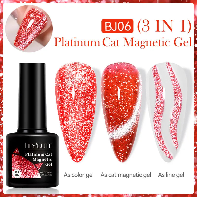 LILYCUTE Color Changing Thermal Gel Nail Polish