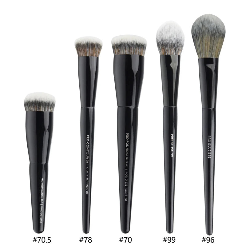 5/16/26pcs/set Black Powder Makeup Brushes