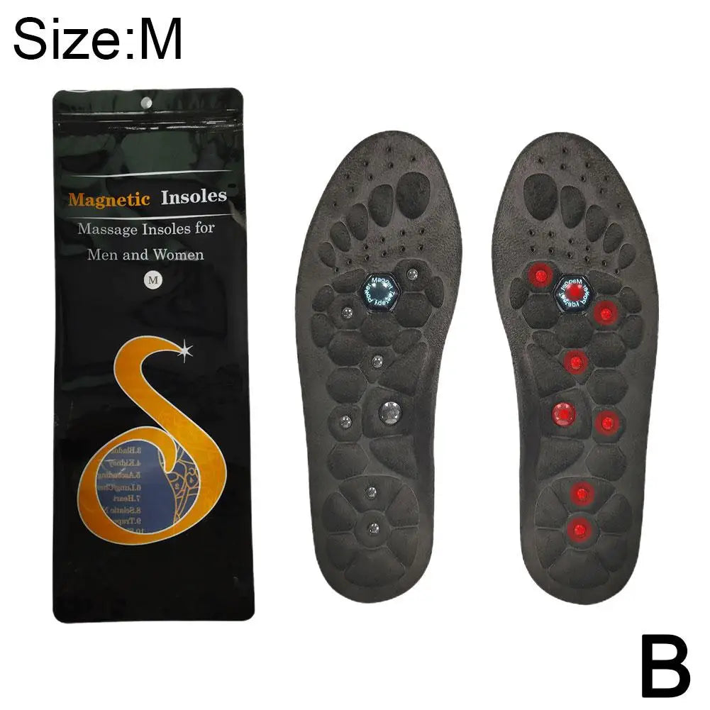 Magnetic Therapy Massage Insoles for All-Day Comfort, Fatigue Relief, Heat Dissipation, and Improved Blood Circulation