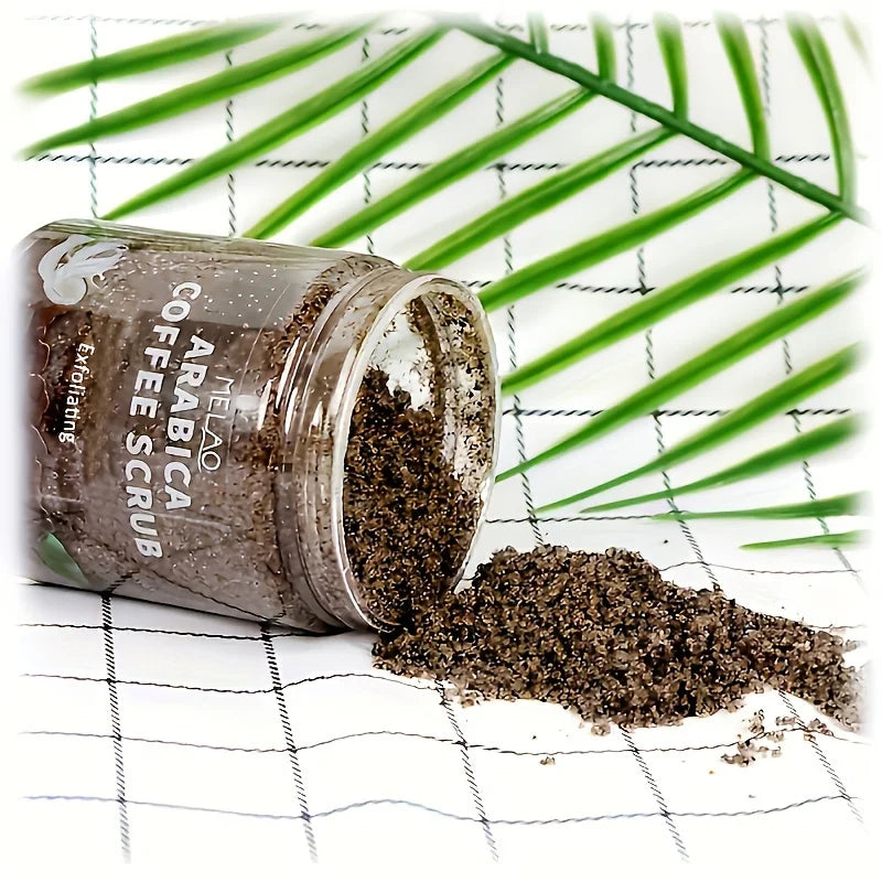 MELAO Arabica Coffee Scrub - All Natural Exfoliating Body Scrub for Skin Care