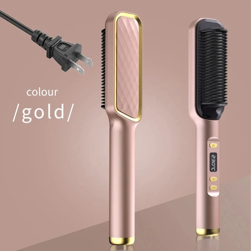 Electric Hot Comb Multifunctional Hair Straightener