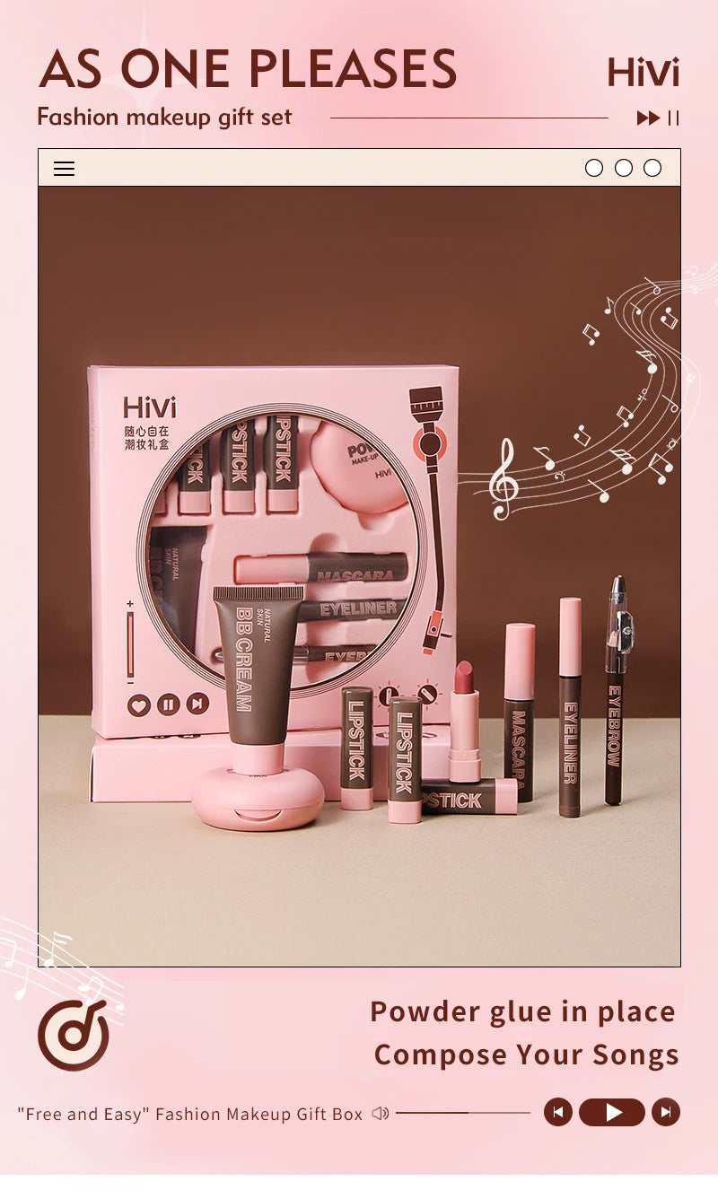 9-Piece Gift Box Makeup Set
