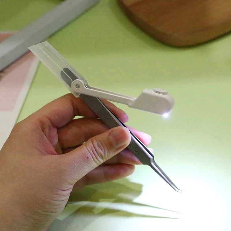 LED Acne Needle Tweezers