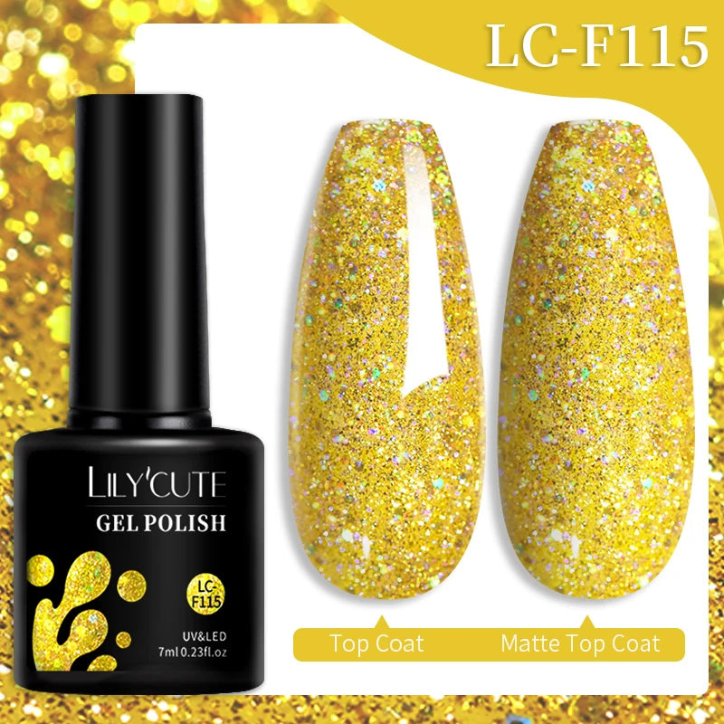 LILYCUTE Color Changing Thermal Gel Nail Polish