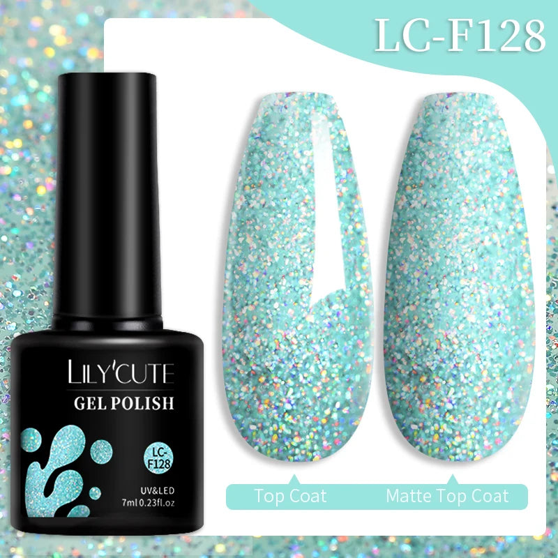 LILYCUTE Color Changing Thermal Gel Nail Polish