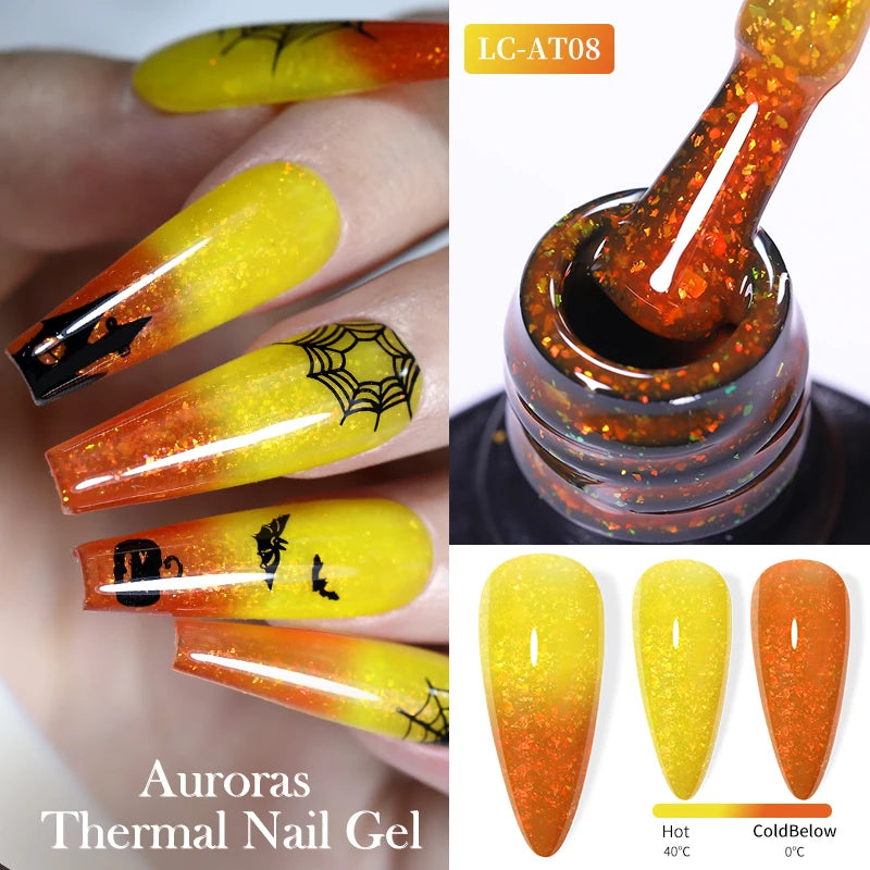 LILYCUTE Color Changing Thermal Gel Nail Polish