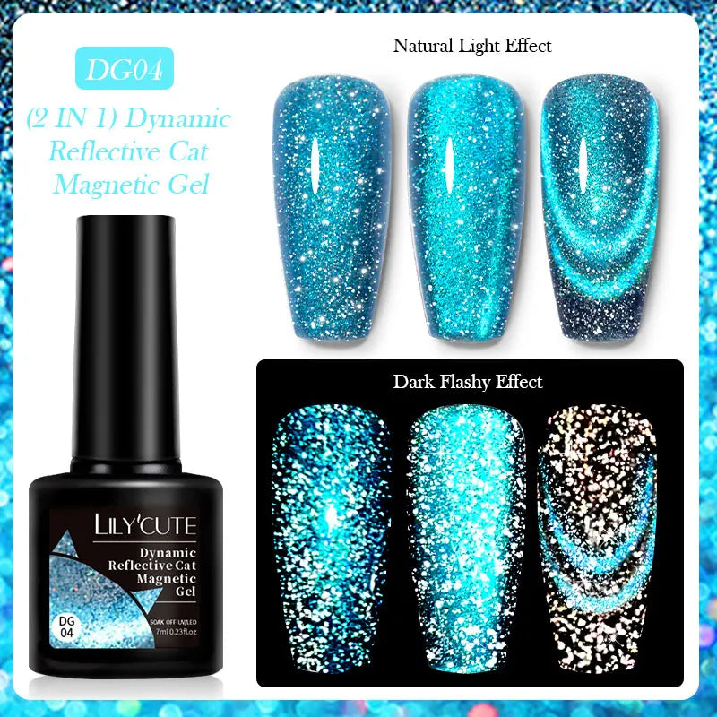 LILYCUTE Color Changing Thermal Gel Nail Polish