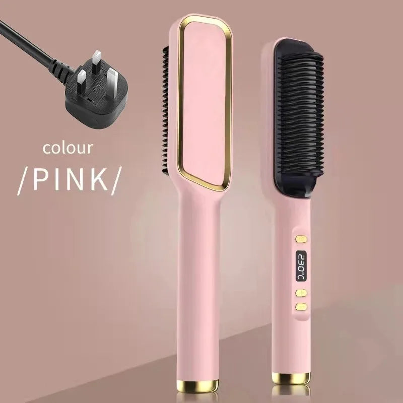 Electric Hot Comb Multifunctional Hair Straightener