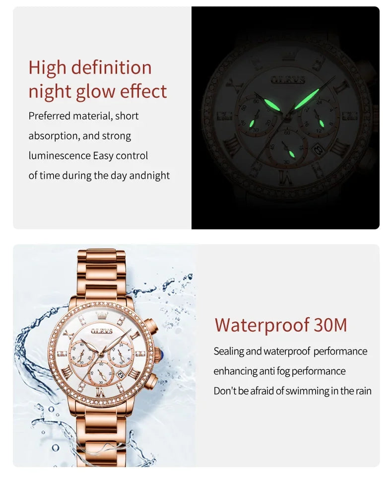 OLEVS Women's Fashion Quartz Watch