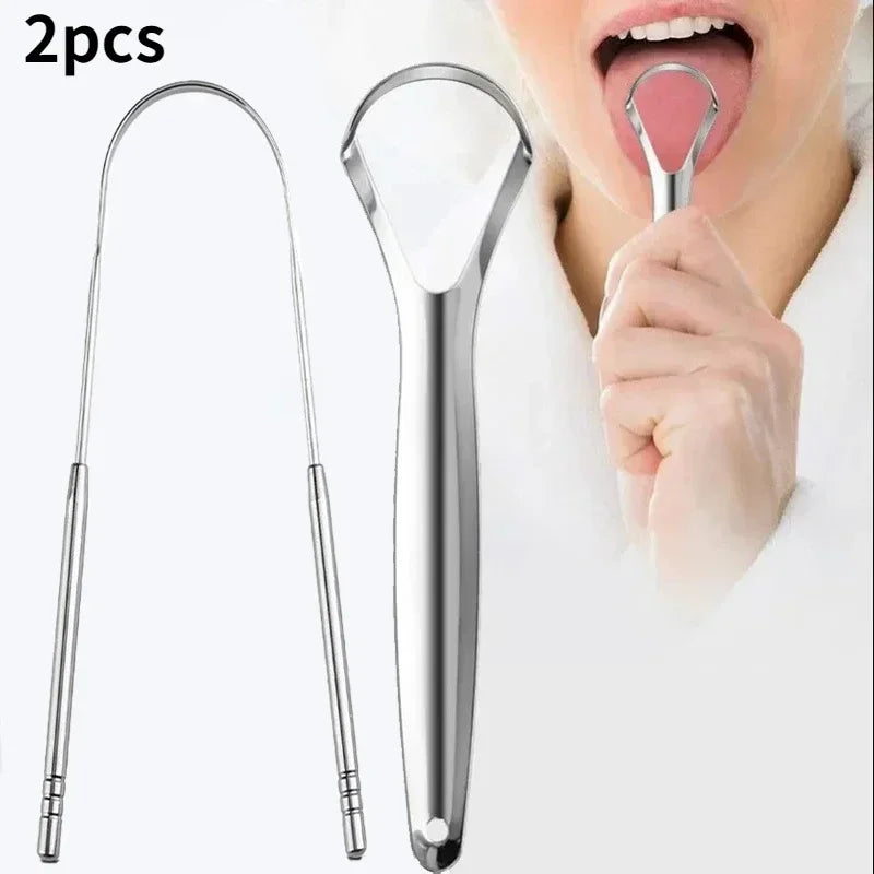 Stainless Steel Tongue Scraper