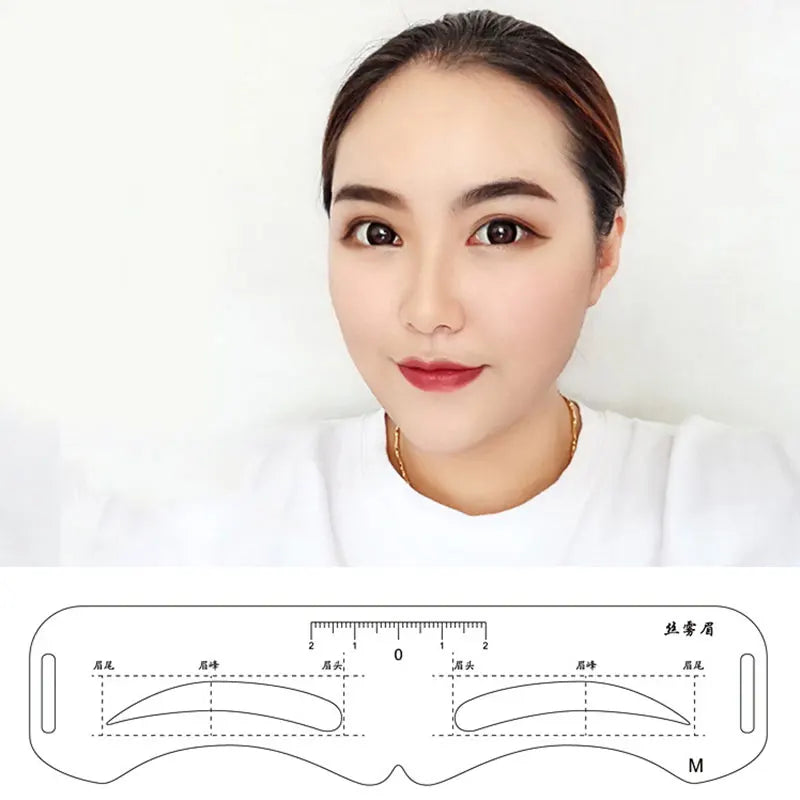 Reusable Eyebrow Stencil Set