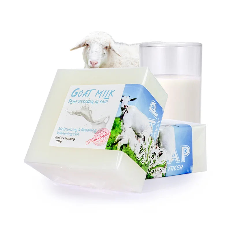 Natural Sea Salt Soap with Organic Goat Milk – 3.5 oz for All Skin Types, Body, Face & Hand Cleansing Skincare