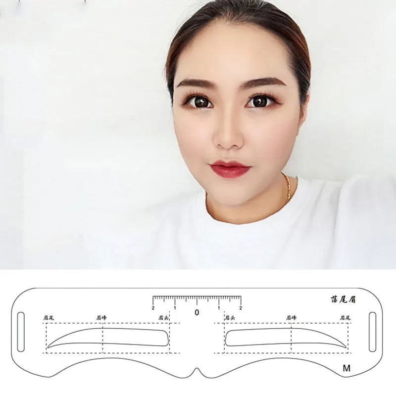 Reusable Eyebrow Stencil Set