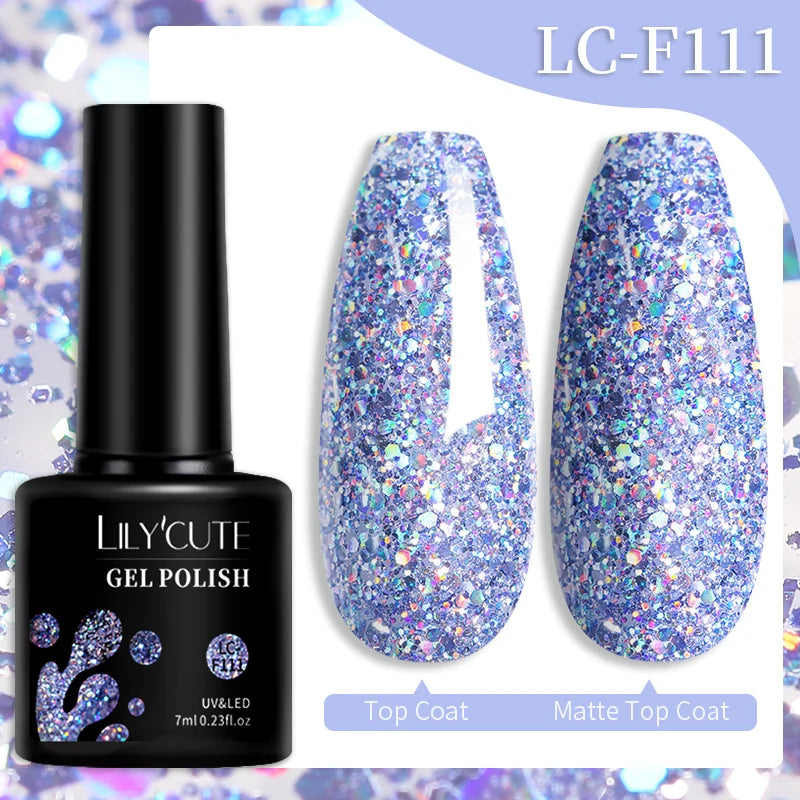 LILYCUTE Color Changing Thermal Gel Nail Polish
