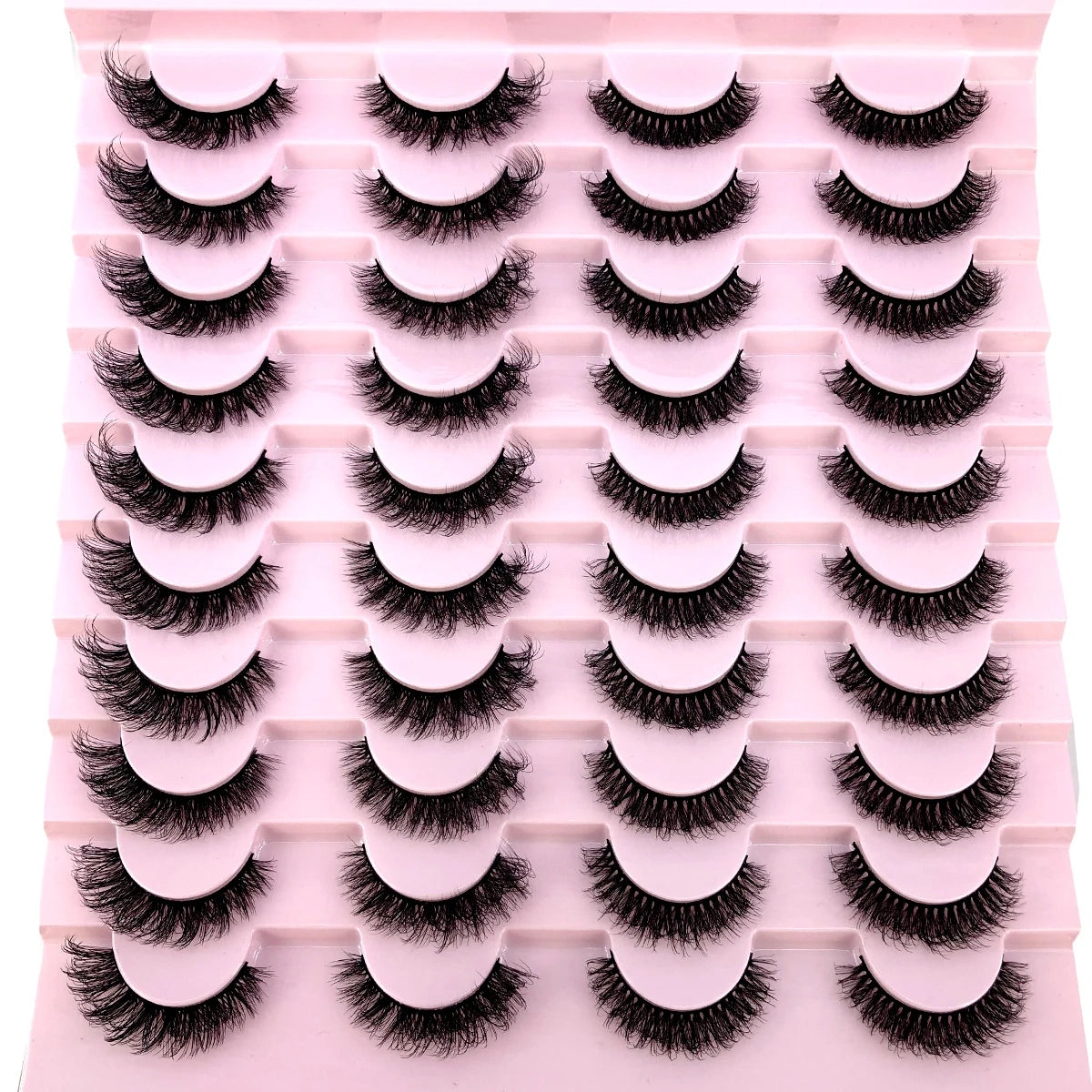 20 Pairs 3D Mink False Eyelashes