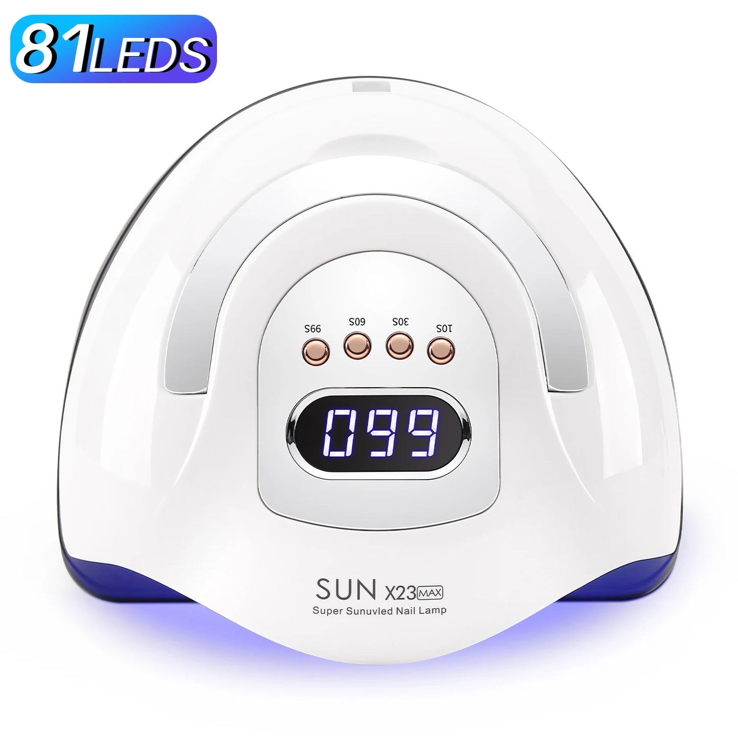 380W UV LED Nail Lamp - Professional Gel Polish Curing for Salon & Home